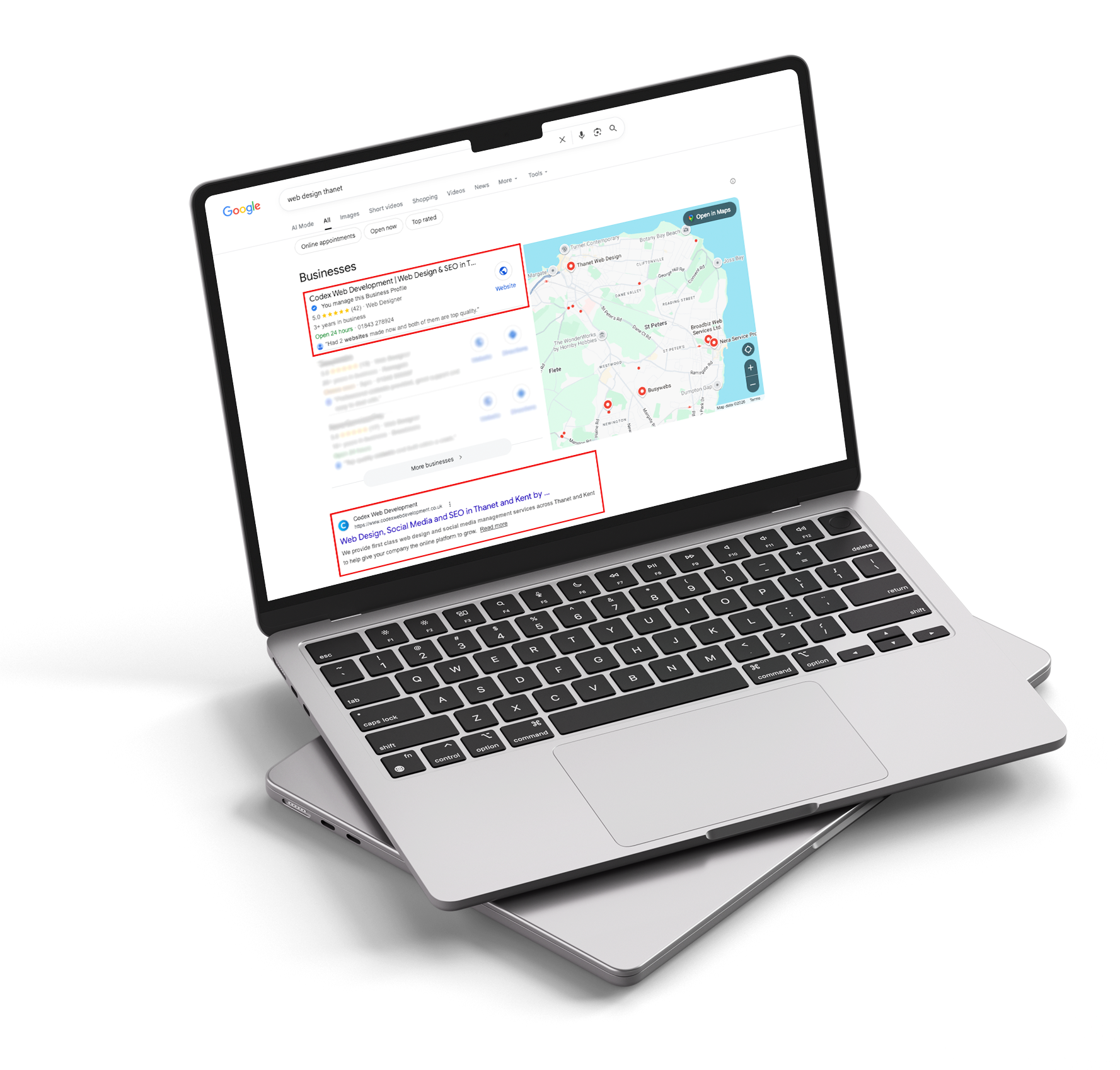 Web design by Codex Web Development
