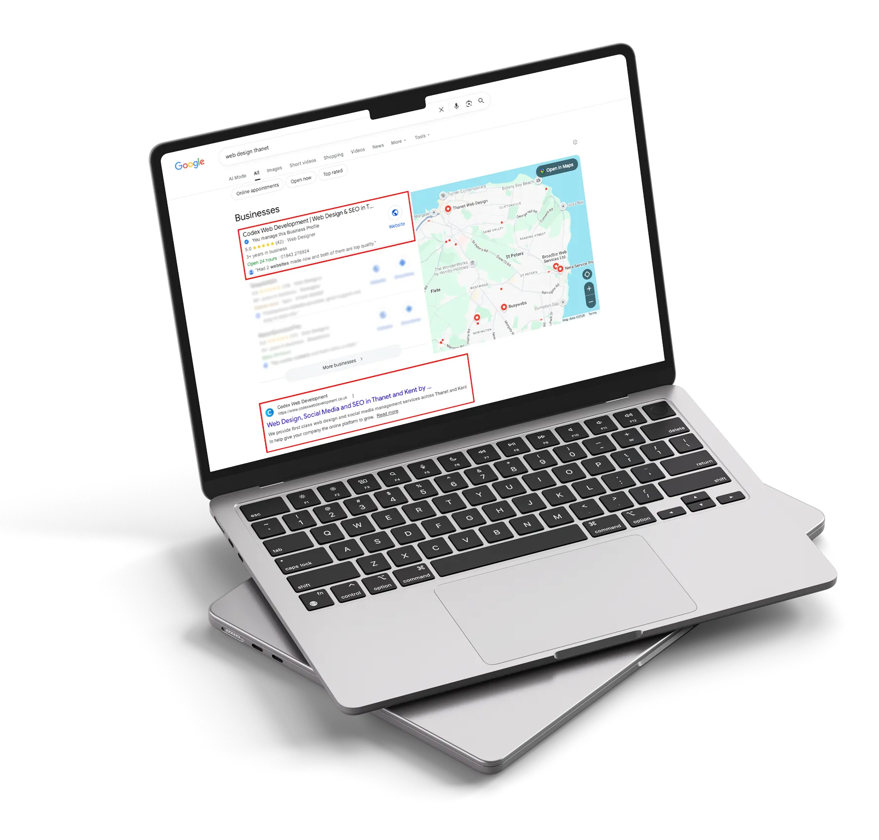 Web design by Codex Web Development