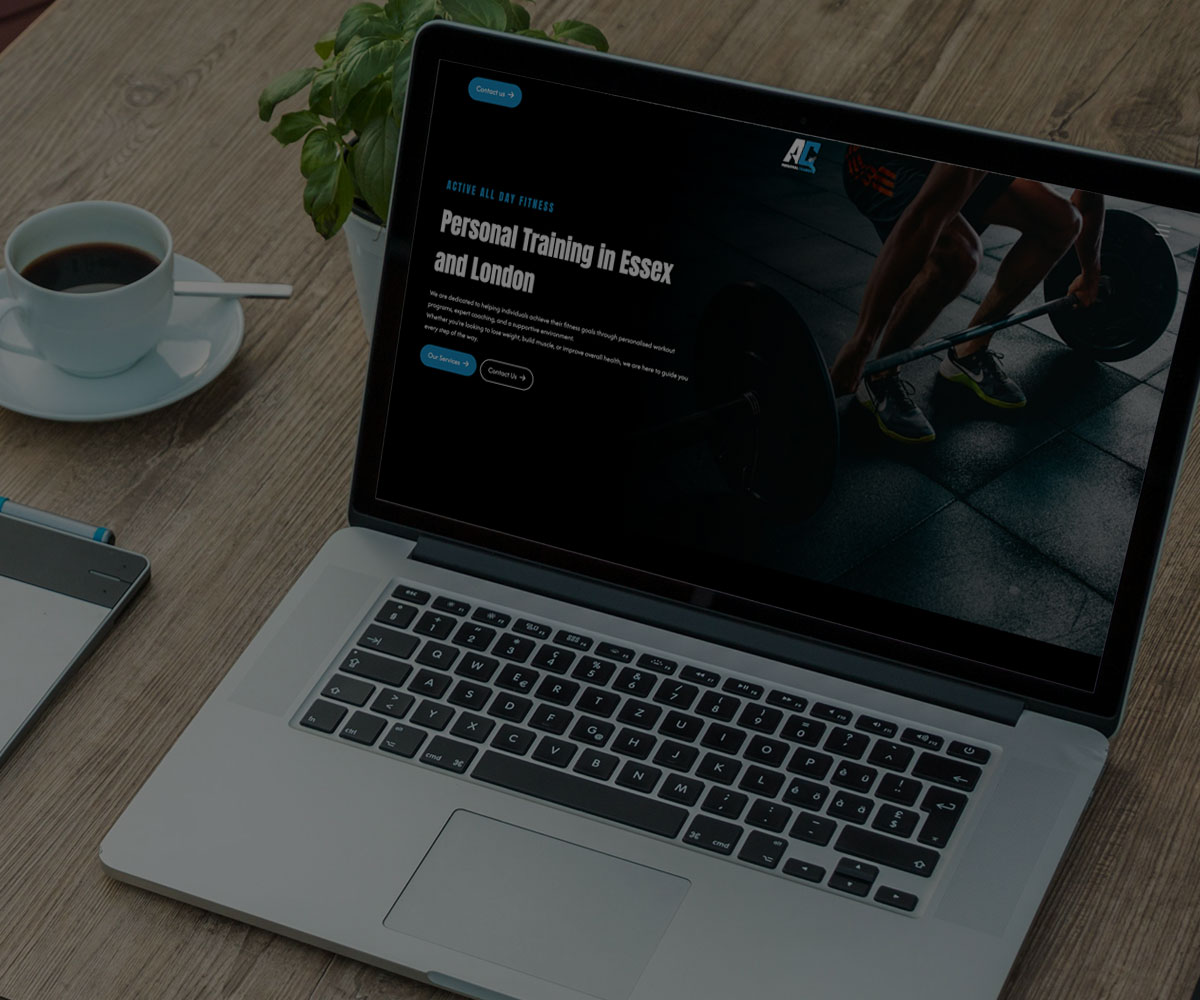 Active All Day Fitness website by Codex