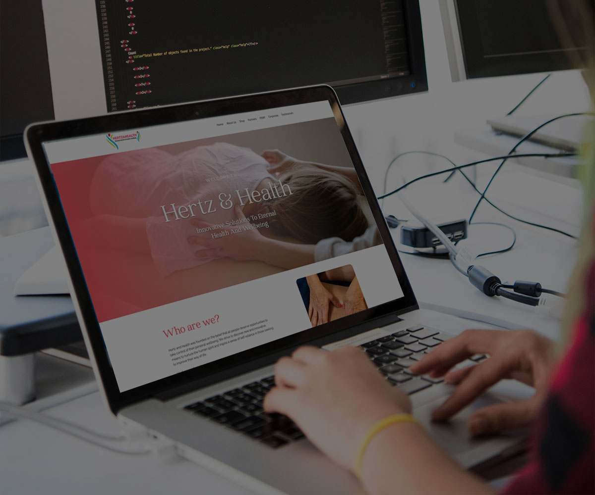 Hertz & Health website by Codex