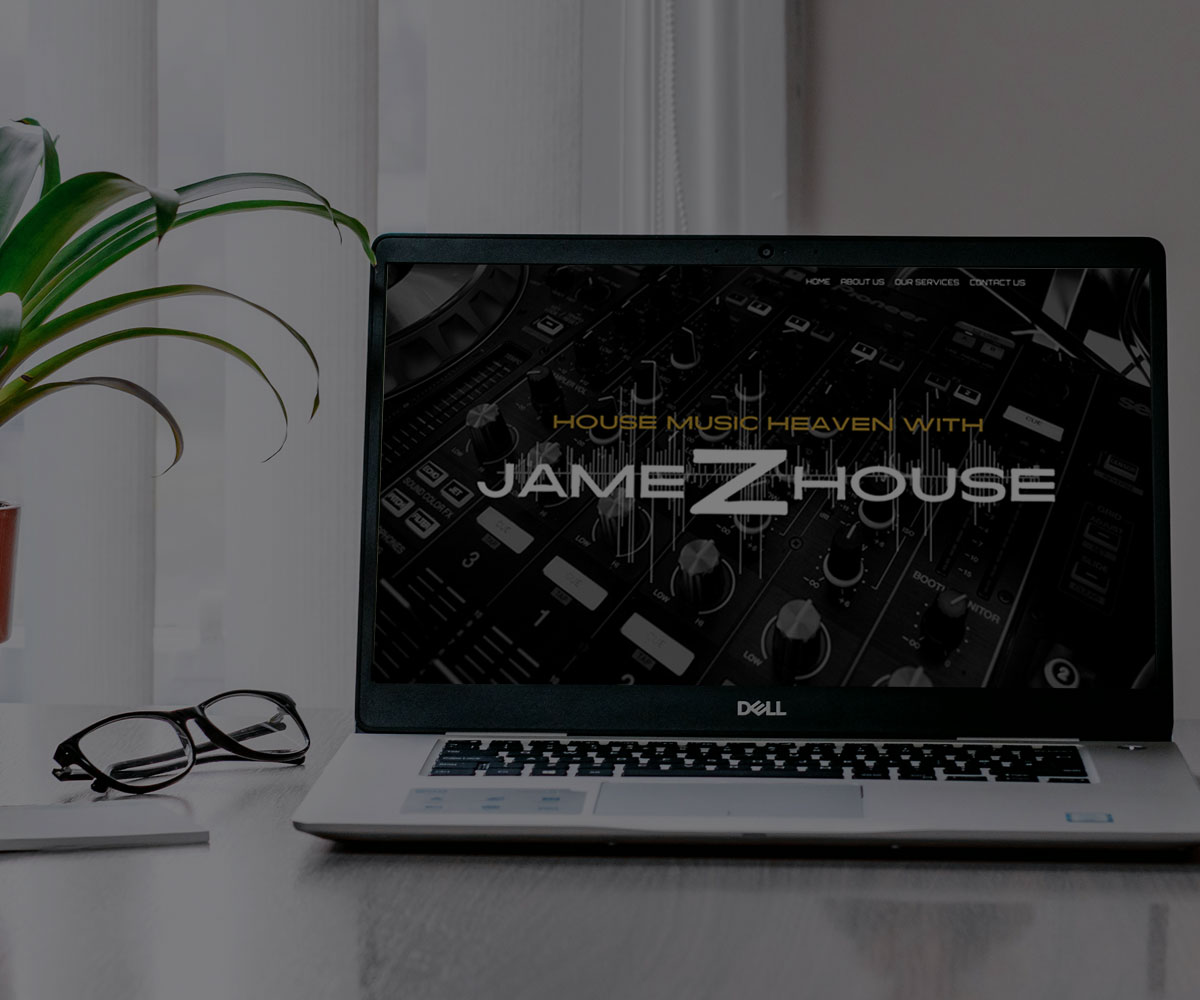 Jamez House website by Codex
