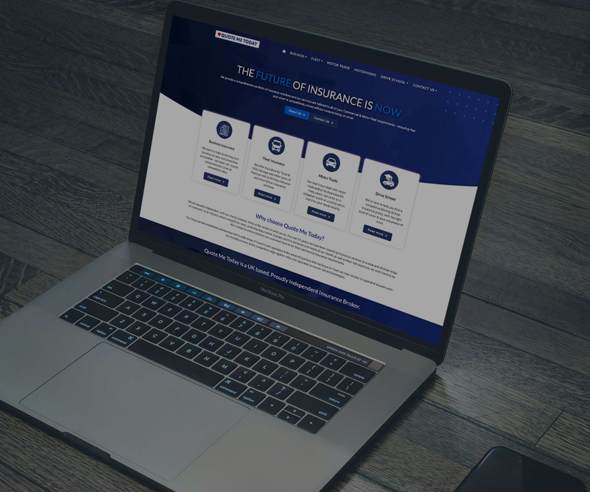 Quote Me Today website by Codex