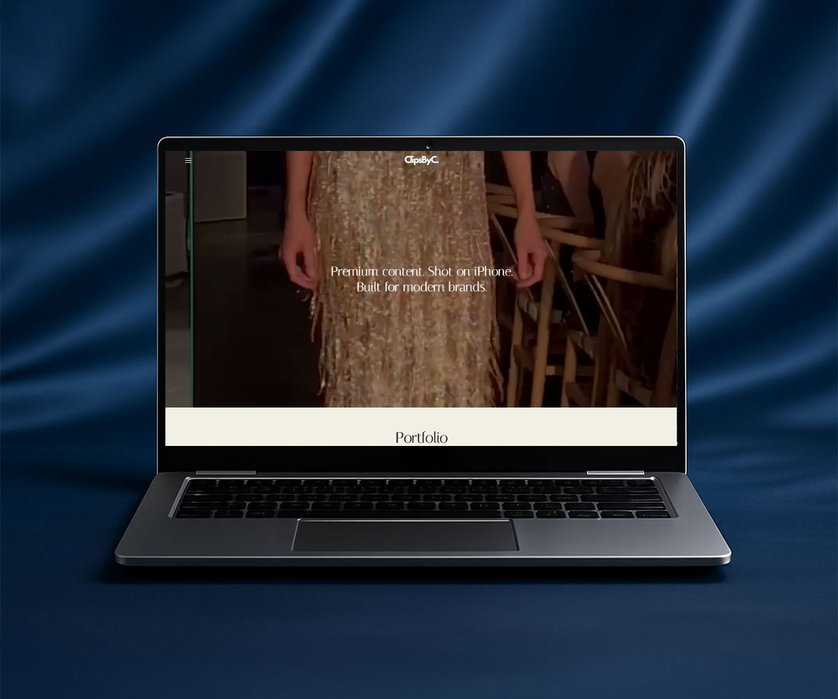 Clips By C website by Codex