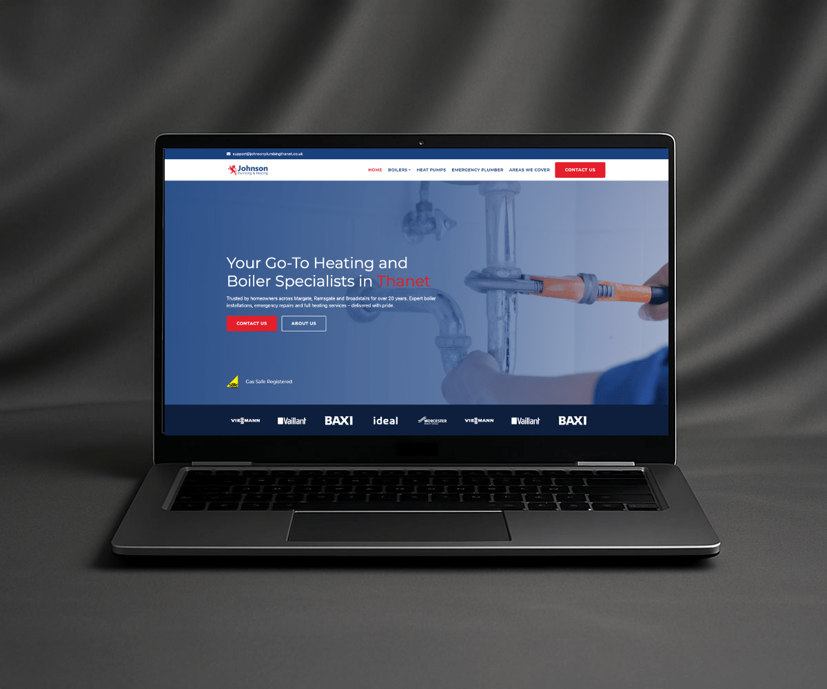 Johnson Plumbing & Heating website by Codex